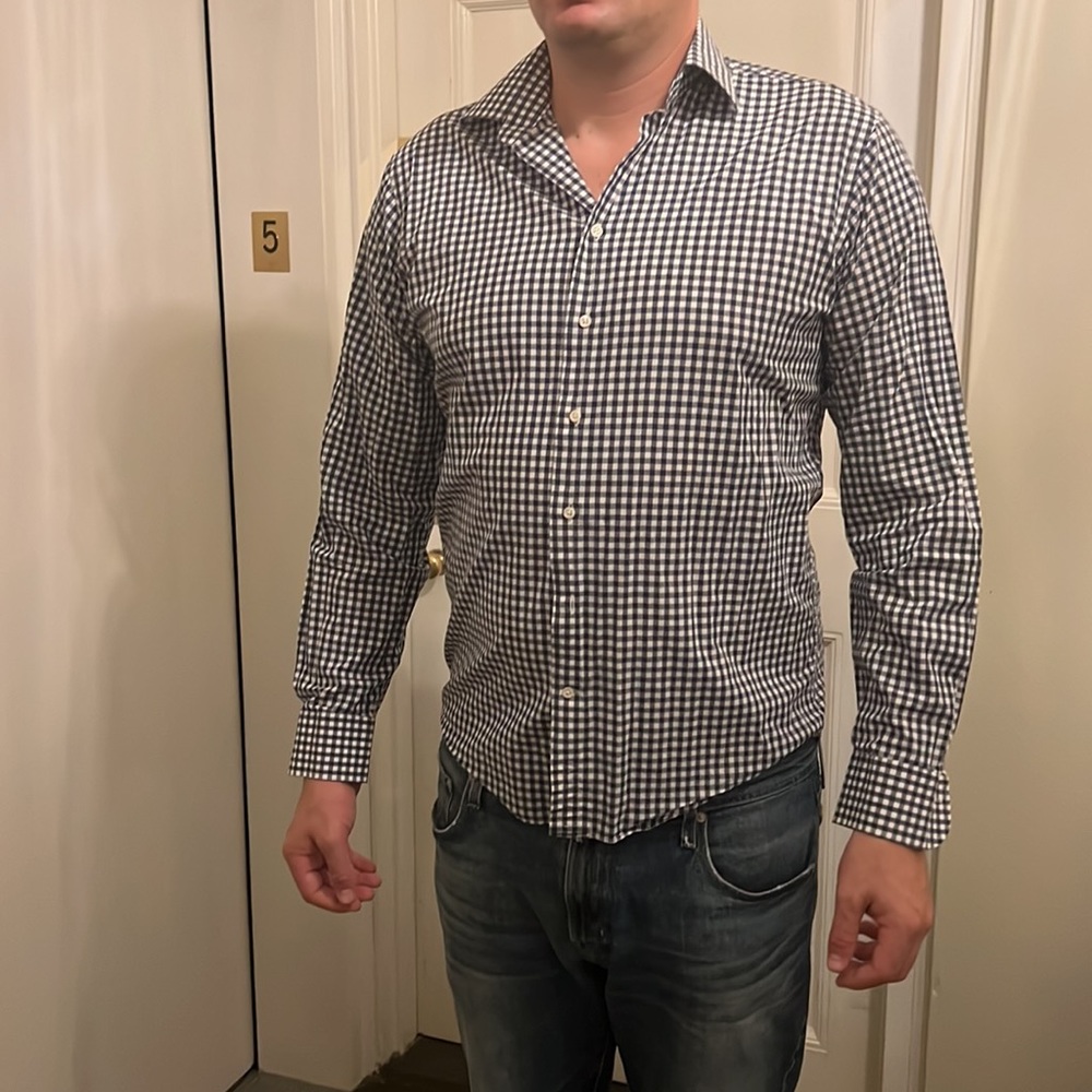 Checkered Button Down - image 1